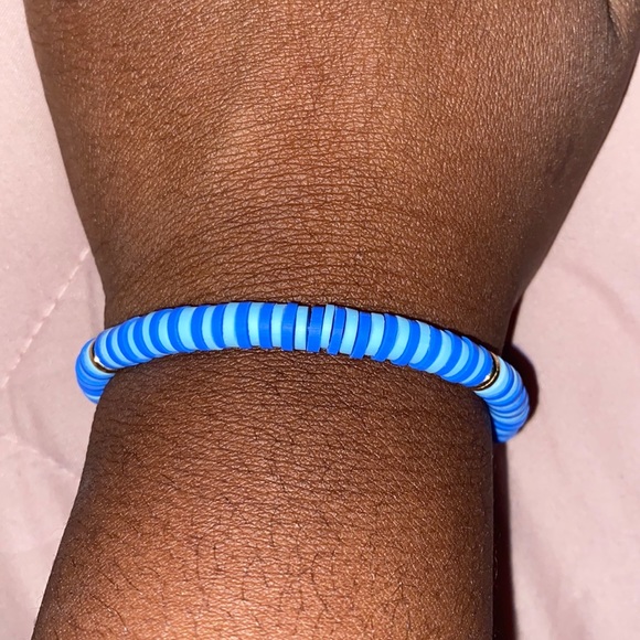 -light blue and dark blue bracelet - Picture 1 of 2